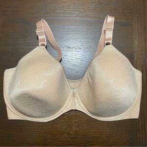Bali Cream Full-Coverage Bra Seamless Comfort 42DD